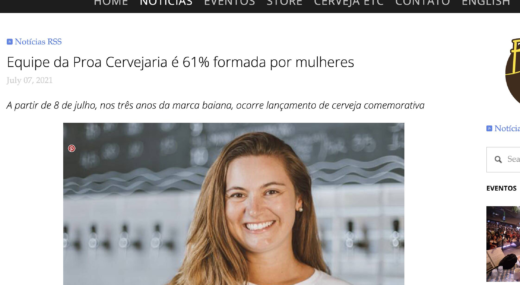 PROA CERVEJARIA É 61% FORMADA POR MULHERES